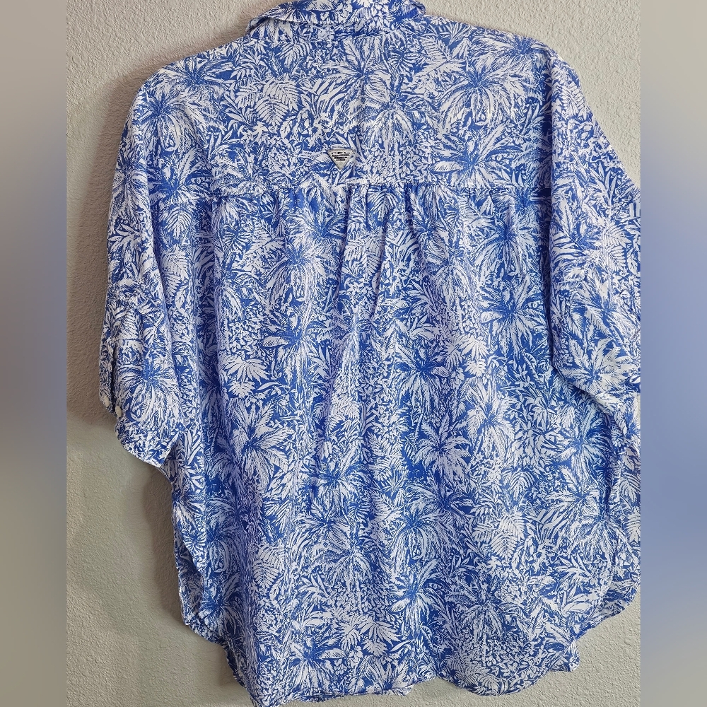 Columbia 1X Button-Up Fishing & Hiking Shirt - Picture 2 of 8